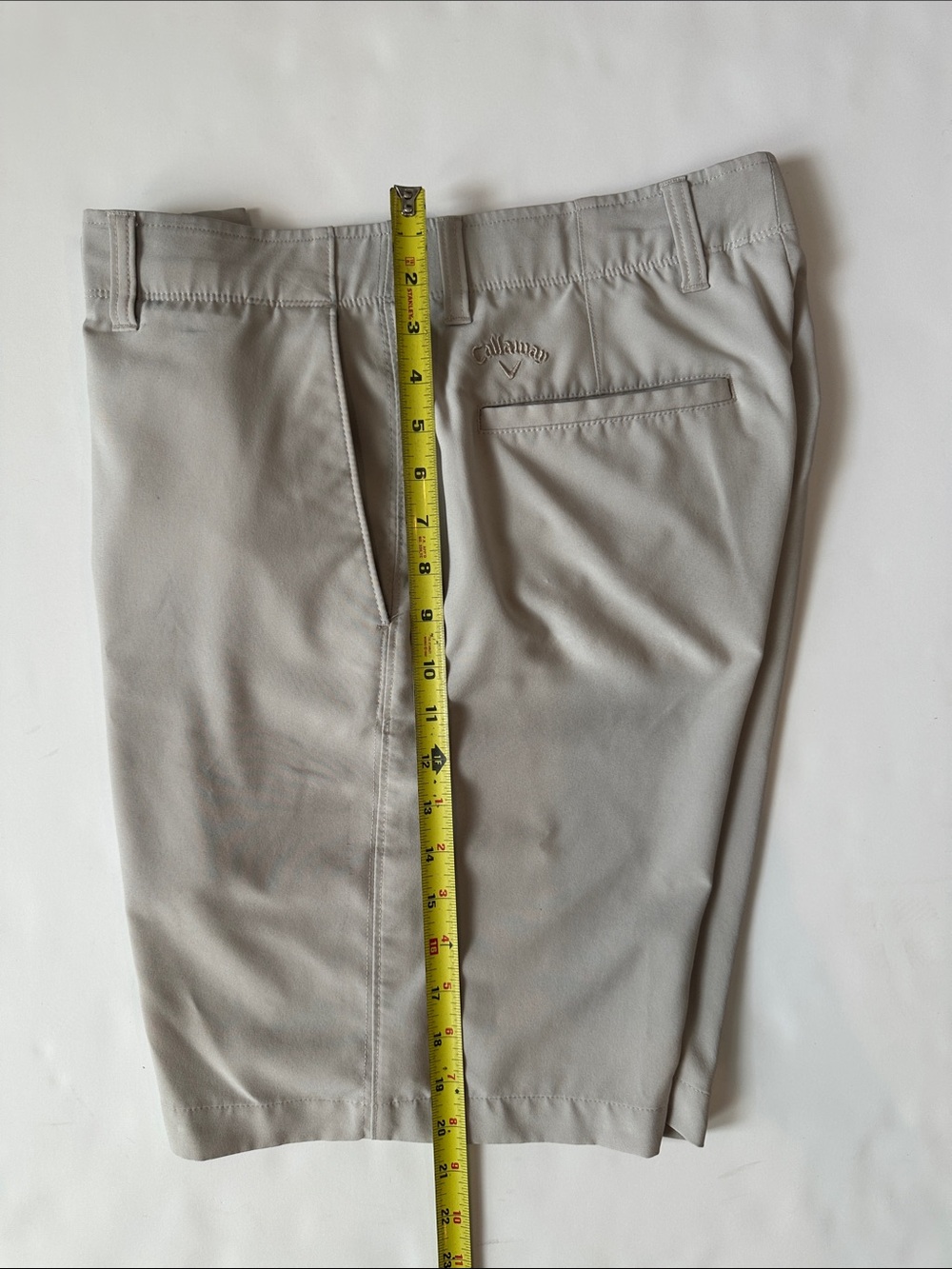 Callaway Men's Light Gray Golf Tech Shorts